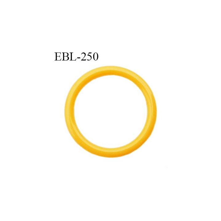 anneau 16 mm en pvc  couleur orange clair diamètre intérieur 16 mm diamètre extérieur 19.5 mm épaisseur 2 mm