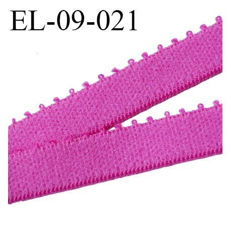 élastique 9 mm bretelle et lingerie couleur pivoine largeur 9 mm haut de gamme prix au mètre