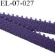 élastique 7 mm bretelle et lingerie couleur byzance largeur 7 mm haut de gamme prix au mètre