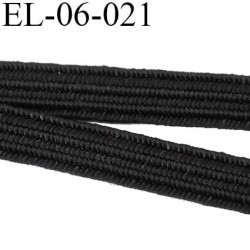 elastique couture 6 mm couleur noir largeur 6 mm prix au mètre