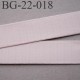 Devant bretelle 22 mm en polyamide attache bretelle rigide pour les anneaux couleur candy ou rose pétale prix au mètre