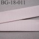 Devant bretelle 18 mm en polyamide attache bretelle rigide pour anneaux couleur candy ou rose pétale prix au mètre