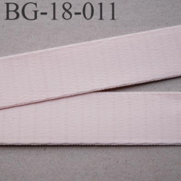 Devant bretelle 18 mm en polyamide attache bretelle rigide  pour anneaux couleur candy ou rose pétale prix au mètre