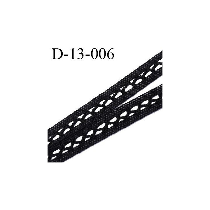 Dentelle 13 mm en coton prix au mètre