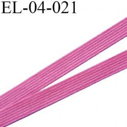 élastique 4 mm lingerie couleur pivoine fushia largeur 4 mm prix au mètre