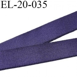 Elastique 20 mm bretelle et lingerie brillant et forte élasticité couleur ambre haut de gamme largeur 20 mm prix au mètre