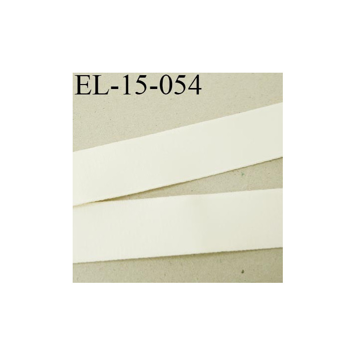 Elastique 16 mm bretelle et lingerie doux et forte élasticité couleur chantilly haut de gamme largeur 16 mm prix au mètre