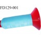 Destockage Cone 2500 m fil mousse polyamide n°120 couleur lagon longueur 2500 mètres bobiné en France