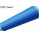 Destockage cone 3000 mètres de fil mousse polyester fil n°120 couleur bleu longueur 3000 m