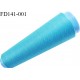 Destockage cone 3000 mètres de fil mousse polyester fil n°120 couleur turquoise longueur 3000 m