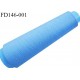 Destockage cone 3000 mètres de fil mousse polyester fil n°120 couleur bleu longueur 3000 m