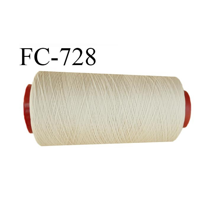 Cone 1000 mètres de fil mousse n°90 polyamide fil super qualité couleur chair clair longueur 1000 m  bobiné en France