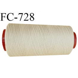 Cone 2000 mètres de fil mousse n°90 polyamide fil super qualité couleur chair clair longueur 2000 m  bobiné en France