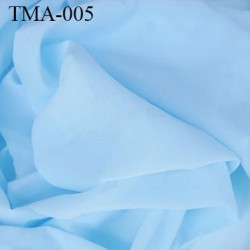 marquisette tulle spécial lingerie haut de gamme couleur bleu ciel largeur 145 cm prix pour 10 cm