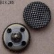 bouton 18 mm en métal accroche avec un anneau ou 4 trous diamètre 18 millimètres