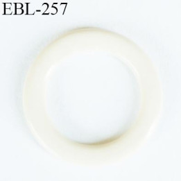 anneau métallique 8 mm plastifié écru brillant laqué pour soutien gorge diamètre intérieur 8 mm prix à l'unité haut de gamme