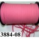 élastique plat largeur 8 mm couleur rose corail prix pour 1 mètre de longueur