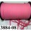 élastique plat largeur 8 mm couleur rose corail prix pour 1 mètre de longueur