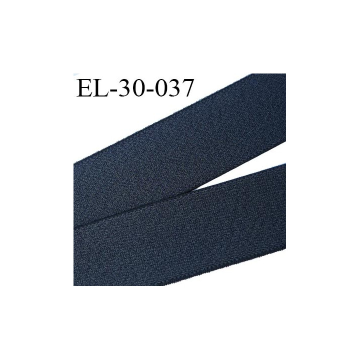 élastique 30 mm aspect velours spécial lingerie, sport très belle qualité  anthracite doux certifié oeko tex prix au mètre