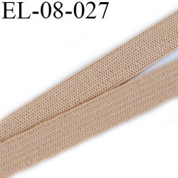 élastique 8 mm plat couleur chair clair largeur 8 mm prix au mètre