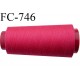 Cone 5000 m fil mousse polyester n°160 couleur fushia longueur 5000 mètres bobiné en France