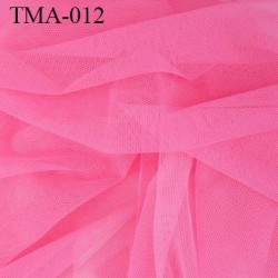 marquisette tulle spécial lingerie haut de gamme couleur rose malabar largeur 150 cm prix pour 10 cm