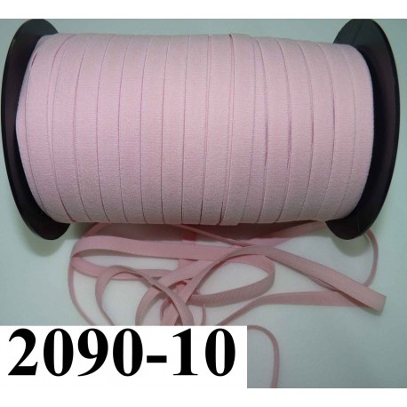 élastique plat largeur 10 mm couleur rose bonbon vendu au mètre