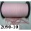 élastique plat largeur 10 mm couleur rose bonbon vendu au mètre