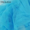 marquisette tulle spécial lingerie haut de gamme couleur bleu turquoise largeur 150 cm prix pour 10 cm