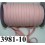élastique plat largeur 10 mm couleur rose prince de galles vendu au mètre