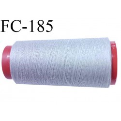 Cone de fil mousse polyamide fil n° 120 couleur gris longueur du cone 1000 mètres fabriqué en France