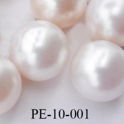 Perle nacré 10 mm attention non percée très belle diamètre 10 mm prix de la pièce