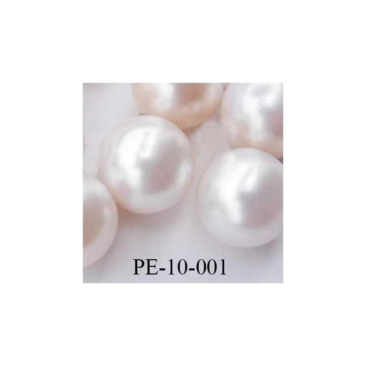 Perle nacré 10 mm attention non percée très belle diamètre 10 mm prix de la pièce
