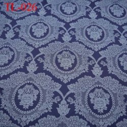 Tissu lycra spécial lingerie fin haut de gamme couleur bleu a motif largeur 160 cm poids au m2 120 grs prix pour 10 cm