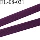élastique 8 mm plat fin polyamide élasthanne spécial lingerie de marque fabriqué en France couleur bordeaux prix au mètre