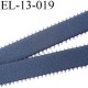élastique lingerie picot 13 mm couleur gris subway grande marque fabriqué en France largeur 13 mm prix au mètre