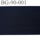 galon ganse Biais sergé 50 mm fabriqué en France couleur noir très belle qualité largeur synthétique 90 mm prix au mètre