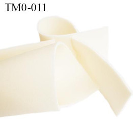 mousse de coque de sg lingerie très haut de gamme couleur crème clair largeur 145 cm épaisseur 3 mm  prix pour 10 cm par 145 cm