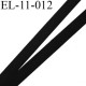 Elastique 11 mm lingerie spécial bas de SG ou bretelle couleur noir fabriqué France grande marque largeur 9 mm prix au mètre