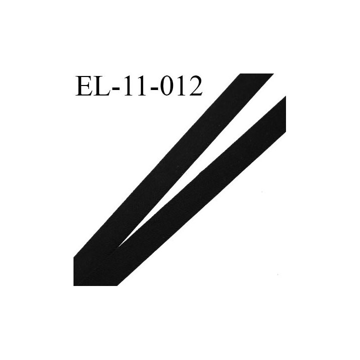 Elastique 11 mm lingerie spécial bas de SG ou bretelle couleur noir fabriqué France grande marque largeur 9 mm prix au mètre