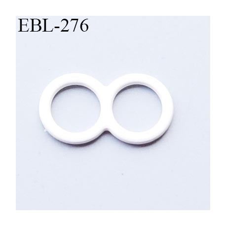 double anneau métallique 6 mm blanc brillant laqué pour soutien gorge diamètre intérieur 6 mm prix à l'unité haut de gamme