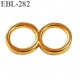 double anneau métallique 6 mm doré or pour lingerie diamètre intérieur 6 mm prix à l'unité haut de gamme