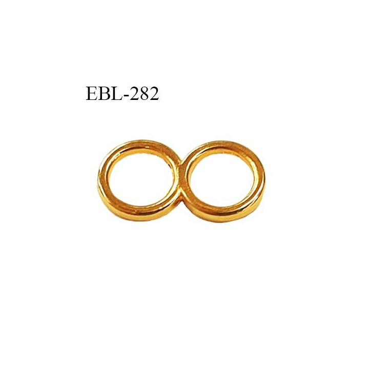 double anneau métallique 6 mm doré or pour lingerie diamètre intérieur 6 mm prix à l'unité haut de gamme