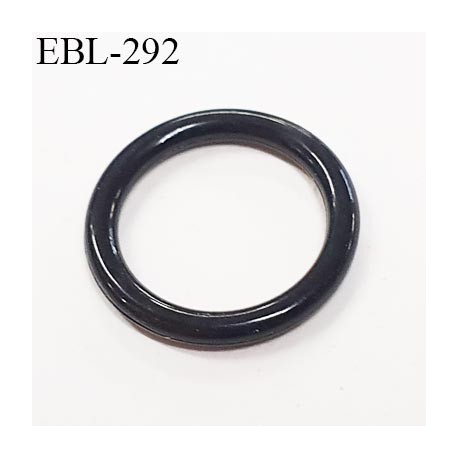 anneau de réglage 10 mm en pvc couleur noir diamètre intérieur 10 mm diamètre extérieur 13 mm épaisseur 2 mm