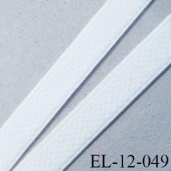 élastique lingerie 12 mm couleur naturel grande marque fabriqué en France style velours largeur 12 mm prix au mètre