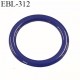 anneau métallique 12 mm plastifié bleu violet brillant pour soutien gorge diamètre intérieur 12 mm prix à l'unité haut de gamme