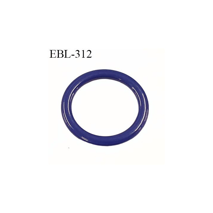 anneau métallique 12 mm plastifié bleu violet brillant pour soutien gorge diamètre intérieur 12 mm prix à l'unité haut de gamme