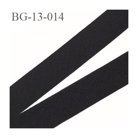 biais à plier 13 mm galon couleur noir synthétique aspect comme le coton largeur 13 mm prix au mètre