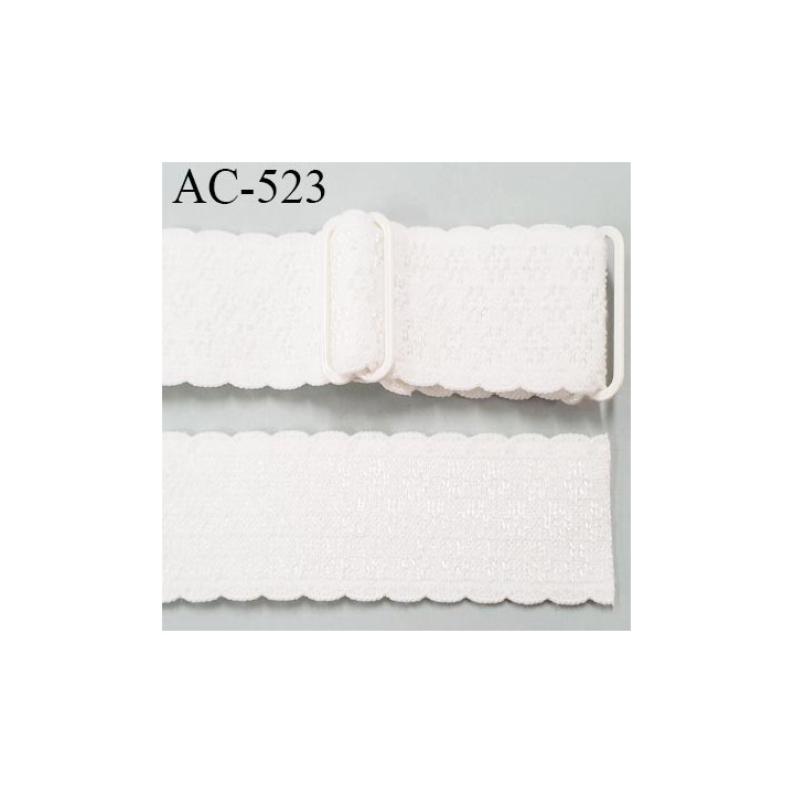 Bretelle 25 mm lingerie SG couleur naturel avec motifs haut de gamme grande marque  finition 2 barettes  prix a la pièce
