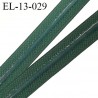 élastique bande anti glisse haut de gamme couleur vert largeur 13 mm bande silicone fabriqué en France prix au mètre